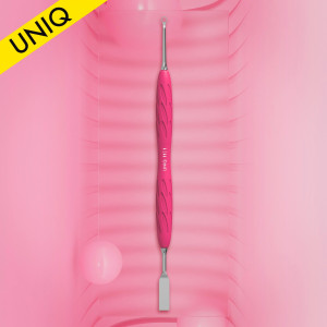Лопатка манікюрна із силіконовою ручкою Staleks Pro Gummy Uniq 11 type 1