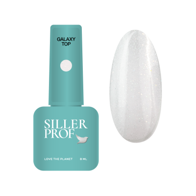 Топ для нігтів Siller Galaxy Top, 8 мл