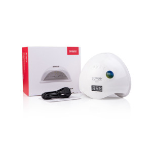 Лампа для манікюру LED+UV SUNUV SUN 5 48W (Оригінал) Гарантія 1 рік 