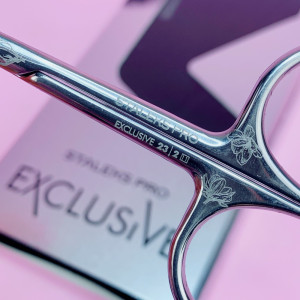 Ножиці з гачком для кутикули Staleks Pro Exclusive Magnolia 23 type 2 