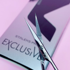 Ножиці з гачком для кутикули Staleks Pro Exclusive Magnolia 23 type 2 
