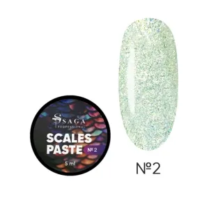 Гель-паста для нігтів без липкого шару Saga Professional Scales Paste №2, 5 мл