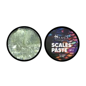 Гель-паста для нігтів без липкого шару Saga Professional Scales Paste №2, 5 мл 