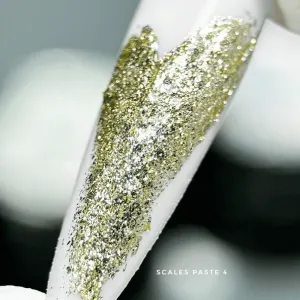 Гель-паста для нігтів без липкого шару Saga Professional Scales Paste №4, 5 мл 