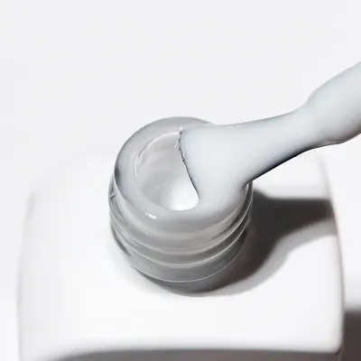 Молочний топ для нігтів Dnka Milky Top, 12 мл
