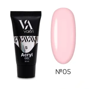 Акригель від Valeri №5 Pink рожевий, 30 мл