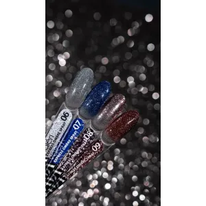 Омбре спрей для нігтів Valeri Express Ombre Spray №07 синій глітер, 7.5 грам 