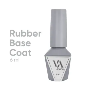 База для нігтів каучукова Valeri Rubber base прозора, 6 мл