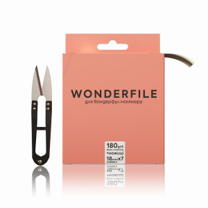 Файл-стрічка Wonderfile для пилки 160х18мм 180 гритів 7 метрів 4820245341319
