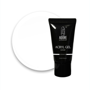 Камуфлювальний акрил-гель для нігтів Adore professional No09 — coconut, 30 мл