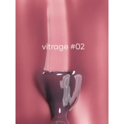 Вітражний гель-лак для нігтів Dark Gel Polish Vitrage 02, 6 мл