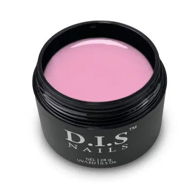 Гель для нарощення D.I.S Hard Soft Pink, 28 грам