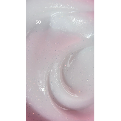 Рідкий гель для зміцнення та моделювання нігтя Edlen Water Acrygel Opal Edlen №30, 9 мл