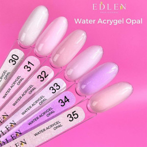 Рідкий гель для зміцнення та моделювання нігтя Edlen Water Acrygel Opal Edlen №31, 9 мл 