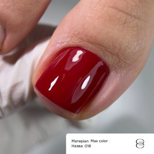 Гель-лак Max Color Gemely Макс Колор 018, 10 мл 