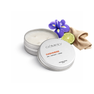 Масажна свічка, кашемір Gemely / Massage candle, сashmere, 30 грам 