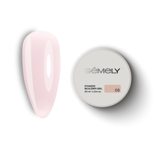 Моделюючий гель Power Builder gel Gemely Павер Білдер гель 05, 30 мл 