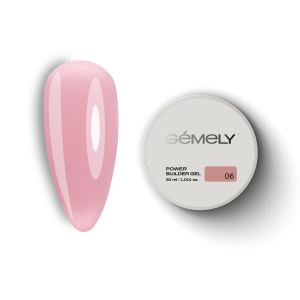 Моделюючий гель Power Builder gel Gemely Павер Білдер гель 06, 30 мл 