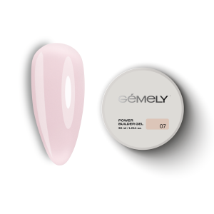 Моделюючий гель Power Builder gel Gemely Павер Білдер гель 07, 30 мл 