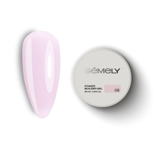 Моделюючий гель Power Builder gel Gemely Павер Білдер гель 08, 30 мл 