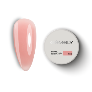 Моделюючий гель Power Builder gel Gemely Павер Білдер гель 020, 30 мл 