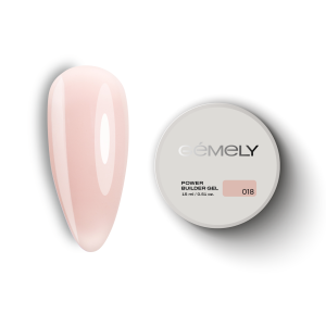 Моделюючий гель Power Builder gel Gemely Павер Білдер гель 018, 30 мл 