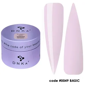 Моделюючий гель для нігтів Builder Gel Basic Dnka #0049, 30 мл