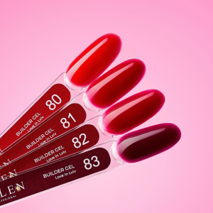 Гель для нарощування Edlen Builder Gel Love in Lviv №80, 30 мл 