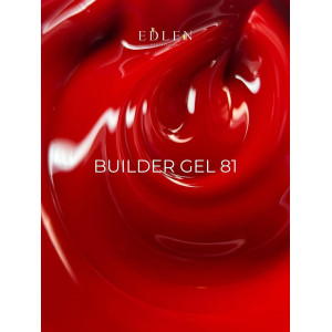 Гель для нарощування Edlen Builder Gel Love in Lviv №81, 30 мл 