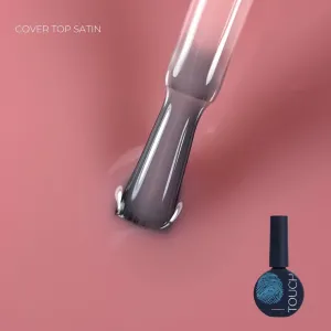 Камуфлюючий топ для нігтів Touch Cover Satin, 13 мл