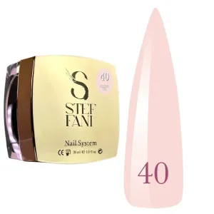Моделюючий гель для нігтів Steffani Builder Gel №40, 30 мл