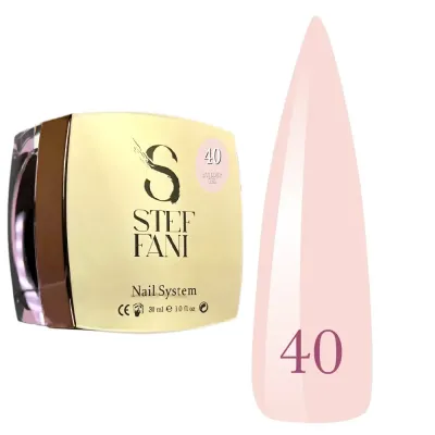 Моделюючий гель для нігтів Steffani Builder Gel №40, 30 мл