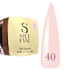 Моделюючий гель для нігтів Steffani Builder Gel №40, 50 мл