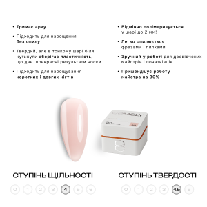 Fast Builder gel Gemely Фаст Білдер гель 18, 15 мл 
