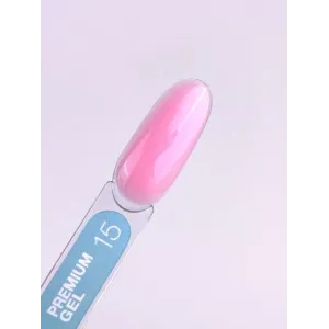 Гель для нарощування нігтів LunaMoon Gel Premium №15 лавандово-рожевий, 100 мл 