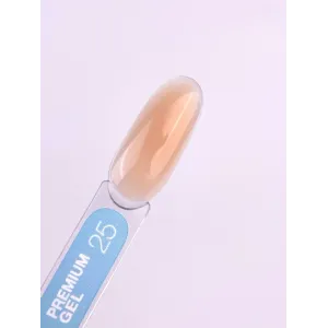 Гель для нарощування нігтів кава з молоком LunaMoon Gel Premium №25, 100 мл 