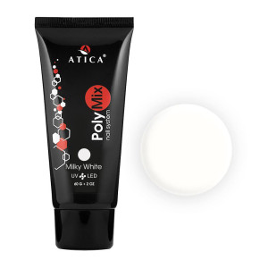 Полігель Atica Polymix Milky White, 60 грам