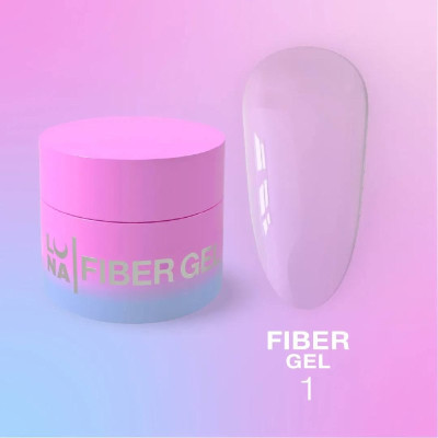 Гель для ремонту тріщин Fiber Gel №1 LunaMoon, 5 мл
