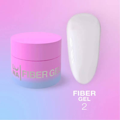 Гель для ремонту тріщин Fiber Gel №2 LunaMoon, 5 мл