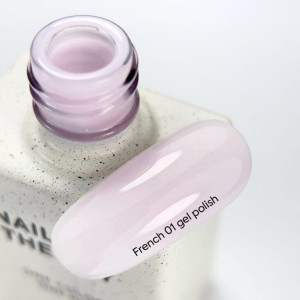 Гель-лак Nailsoftheday Gel Polish French 01, 10 мл 