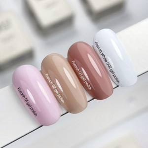 Гель-лак Nailsoftheday Gel Polish French White 02, 10 мл 