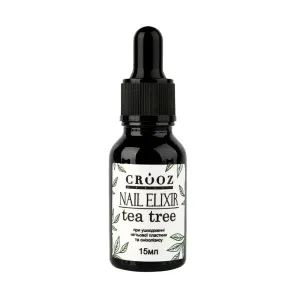 Засіб від оніхолізису Nail Elixir tea tree Crooz, 15 мл