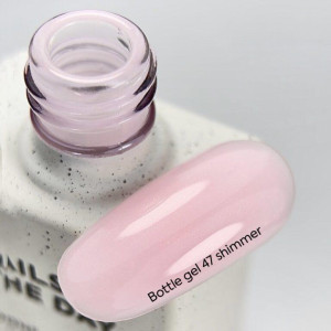 Зміцнюючий гель Nailsoftheday Bottle gel 47 shimmer, 10 мл 