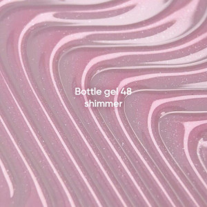 Зміцнюючий гель Nailsoftheday Bottle gel 48 shimmer, 10 мл 