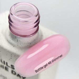 Зміцнюючий гель Nailsoftheday Bottle gel 48 shimmer, 10 мл 