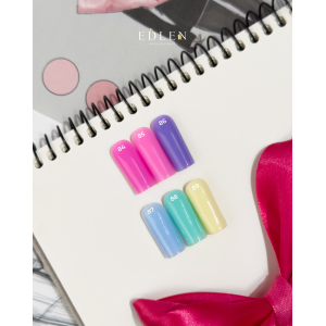 Гель для нарощування Edlen Builder Gel Little bows №86, 30 мл 