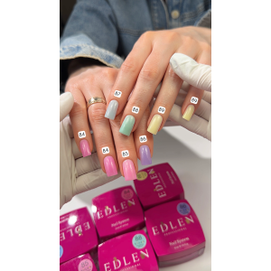 Гель для нарощування Edlen Builder Gel Little bows №86, 30 мл 