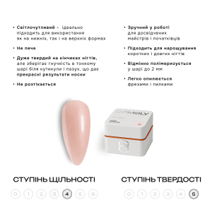 Моделюючий гель Power Builder gel Gemely Павер Білдер гель 024, 30 мл 