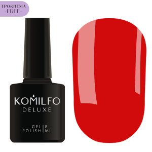 Гель-лак для нігтів Komilfo Red Code Collection №001 Hema/Tpo free, 8 мл
