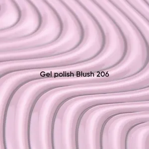Гель-лак для нігтів Nailsoftheday Gel polish Blush-206, 10 мл 